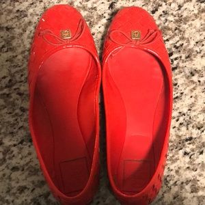 Tory Burch Red Flats!